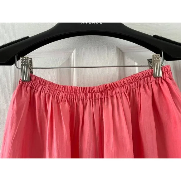 Vtg 1980's Stewart Sport By eStewart Peach Full Elastic Waist Pants Saks Fifth A